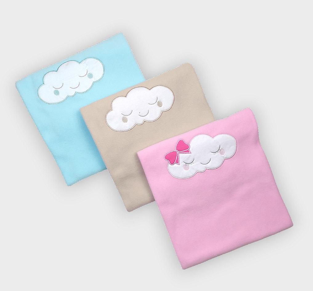 Rainy Бебешко одеяло Облаче 90/110 светло бежов
