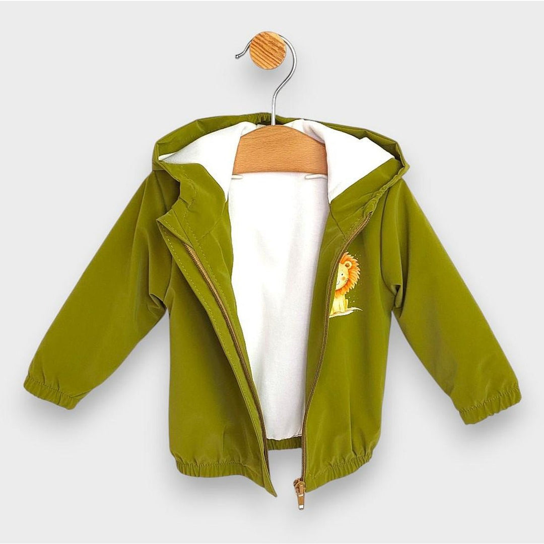 Rainy Бебешко преходно яке/ветровка Лъвче 62 - 86 см. папрат