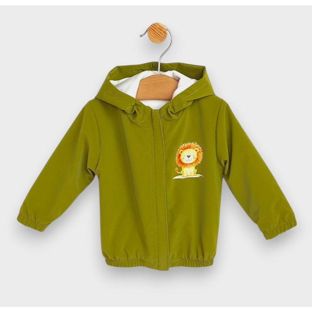 Rainy Бебешко преходно яке/ветровка Лъвче 62 - 86 см. папрат