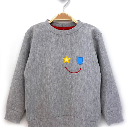 Rainy Детска блуза с дълъг ръкав Усмивка