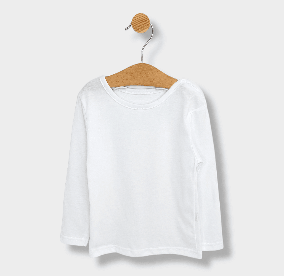 Rainy Детска блуза с дълъг ръкав Копче