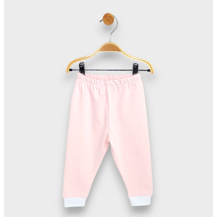 Rainy Детска пижама с дълъг ръкав Cat 80 - 104 см. розов