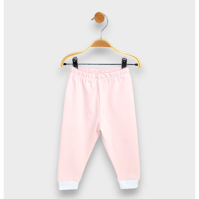 Rainy Детска пижама с дълъг ръкав Cat 80 - 104 см. розов