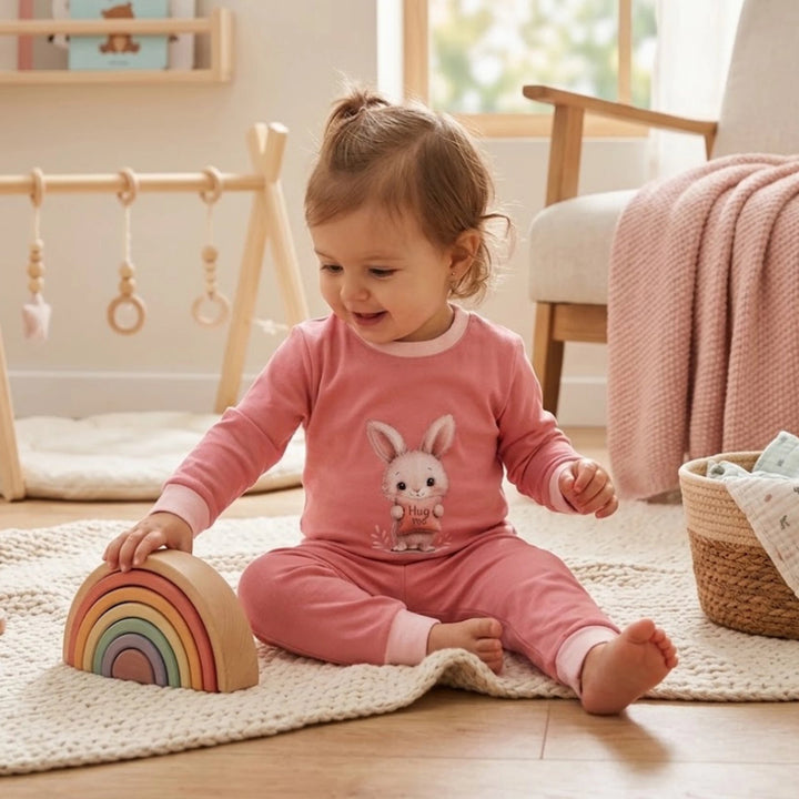 Rainy Детска пижама с дълъг ръкав Hug me Rabbit 74-110см.