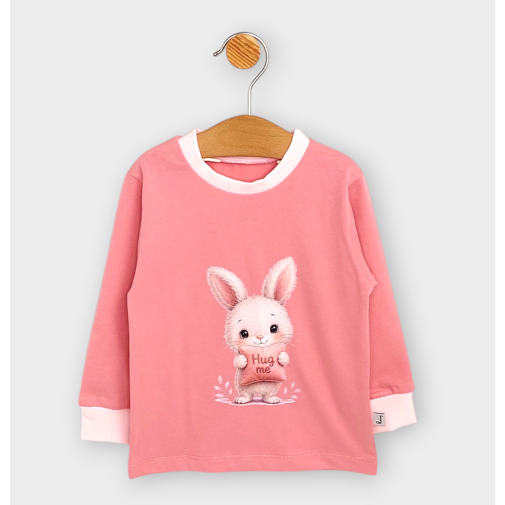 Rainy Детска пижама с дълъг ръкав Hug me Rabbit 74-110см.
