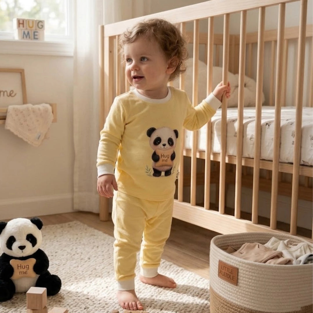 Rainy Детска пижама с дълъг ръкав Hug me Panda 74-110см.