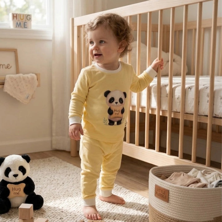 Rainy Детска пижама с дълъг ръкав Hug me Panda 74-110см.