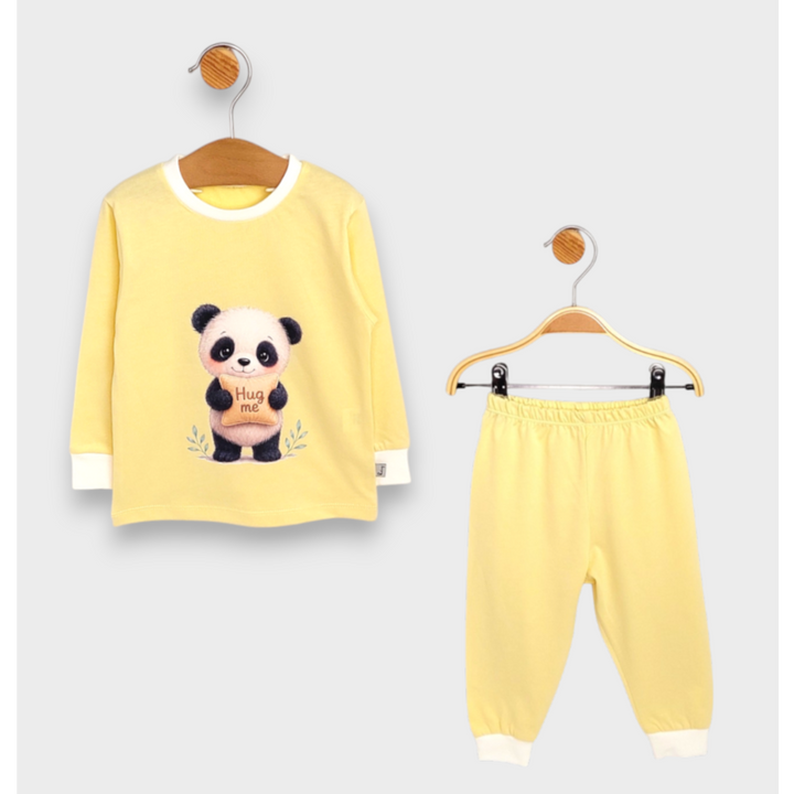 Rainy Детска пижама с дълъг ръкав Hug me Panda 74-110см.
