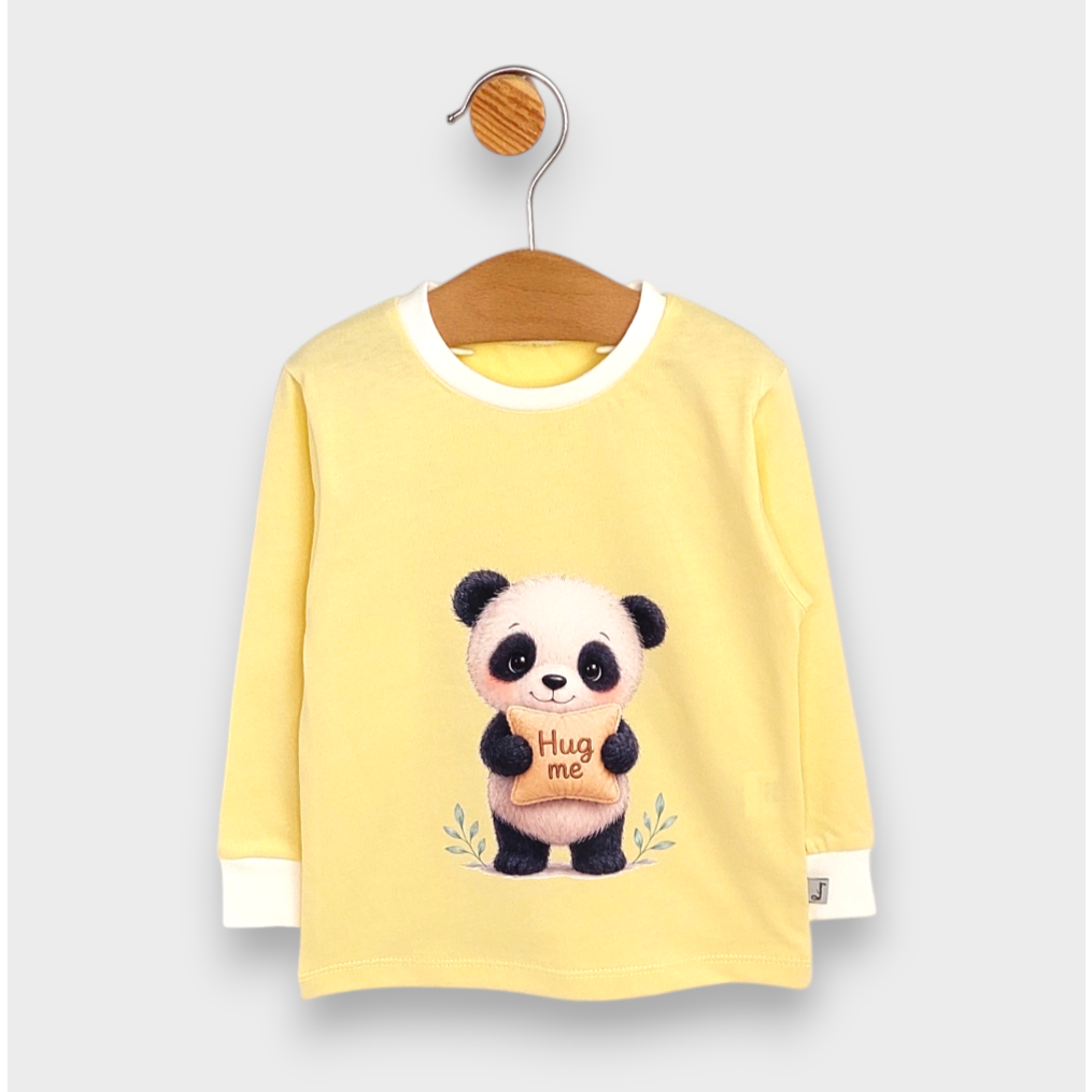 Rainy Детска пижама с дълъг ръкав Hug me Panda 74-110см.