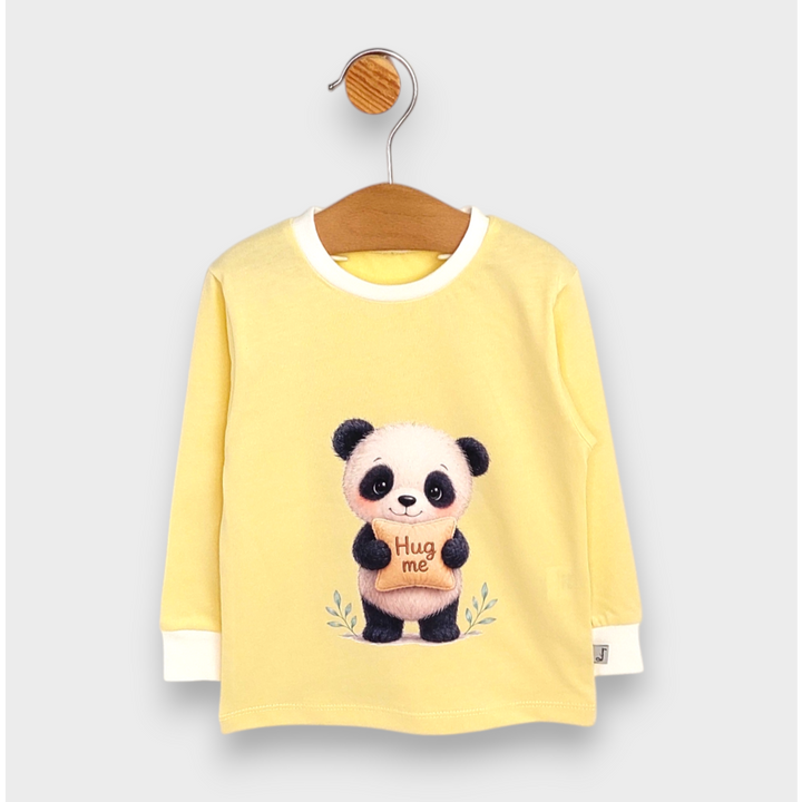 Rainy Детска пижама с дълъг ръкав Hug me Panda 74-110см.