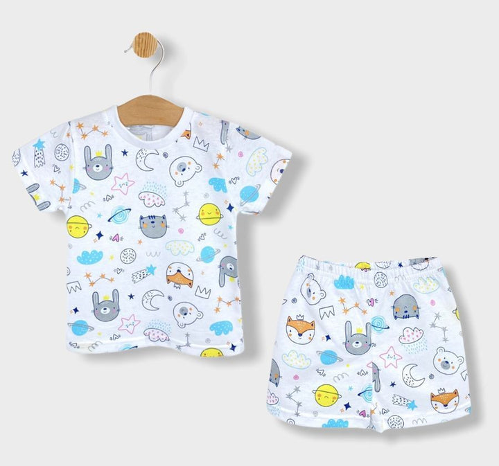 Rainy Детска пижама с къс ръкав Print за момче