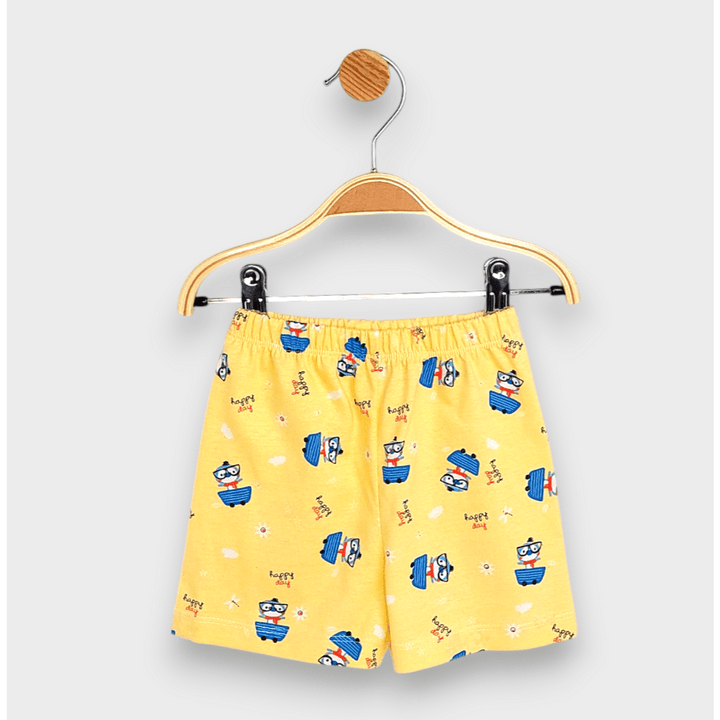 Rainy Детска пижама с къс ръкав Синьо пиле 74-110 см.