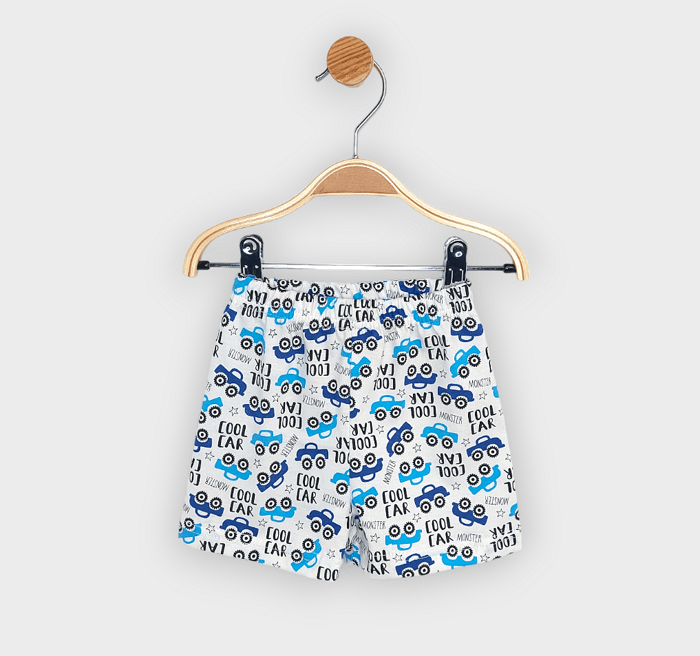 Rainy Детска пижама с къс ръкав Cool car 74-110 см.