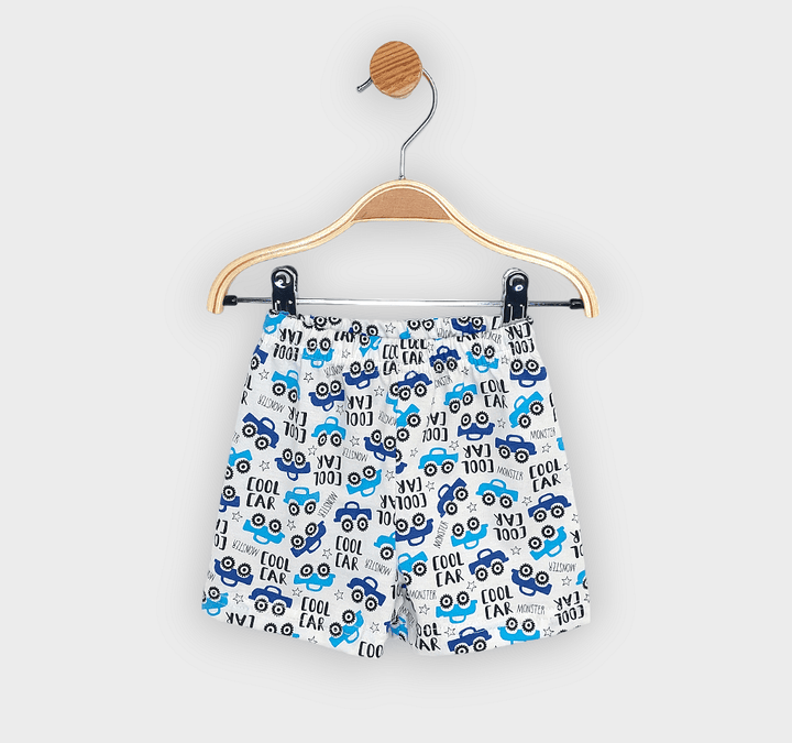 Rainy Детска пижама с къс ръкав Cool car 74-110 см.