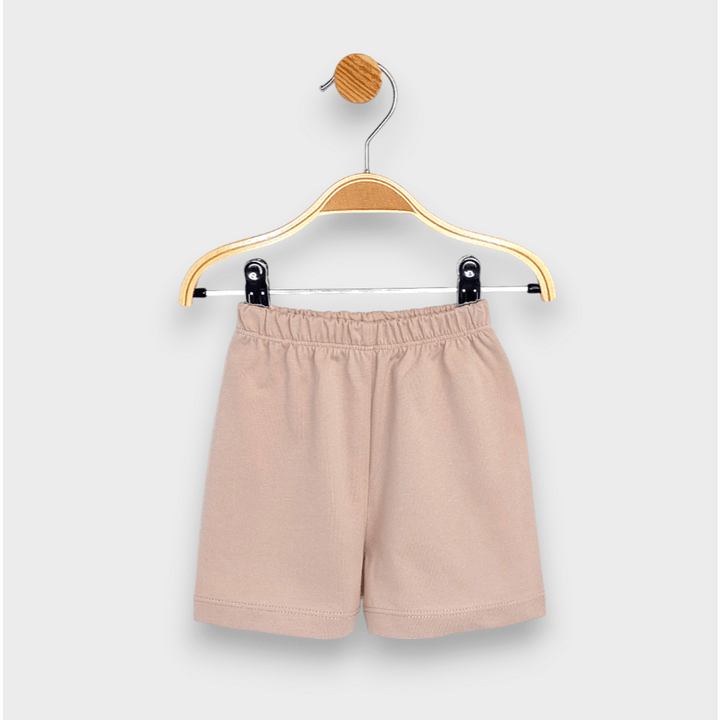 Rainy Детска пижама с къс ръкав Звездно слонче 74 - 110 см. екрю/лате