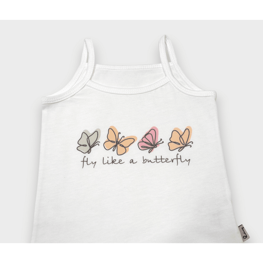 Rainy Детски корсаж Пеперудки 80-110см. екрю