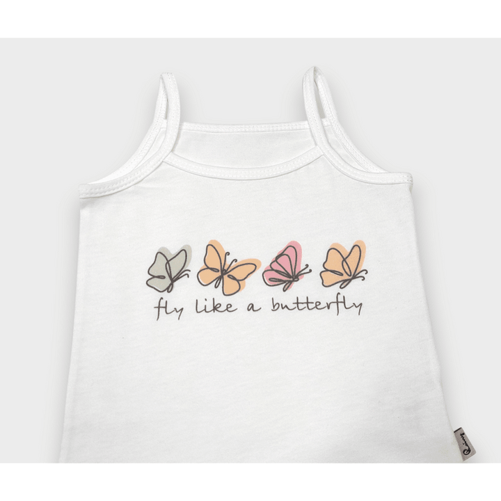 Rainy Детски корсаж Пеперудки 80-110см. екрю