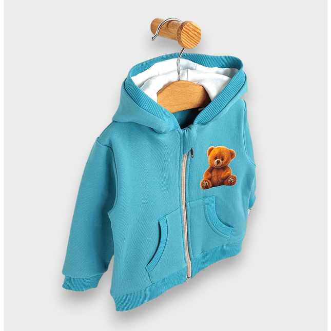 Rainy Детски суитшърт Cute Bear 62-92 см. бор