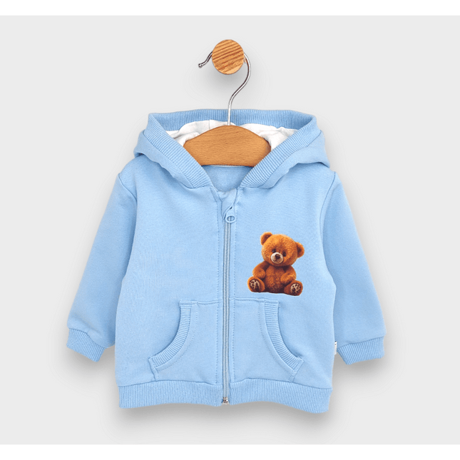 Rainy Детски суитшърт Cute Bear 62-92 см. син