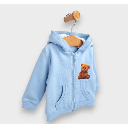 Rainy Детски суитшърт Cute Bear 62-92 см. син