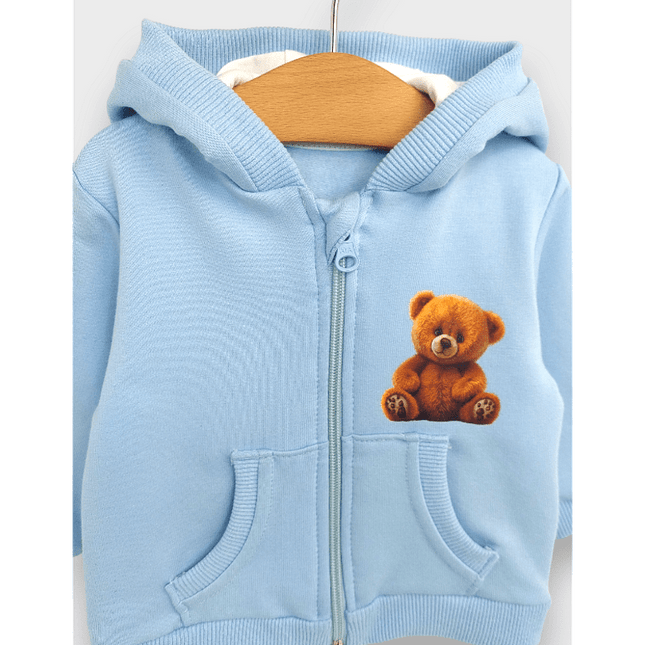 Rainy Детски суитшърт Cute Bear 62-92 см. син