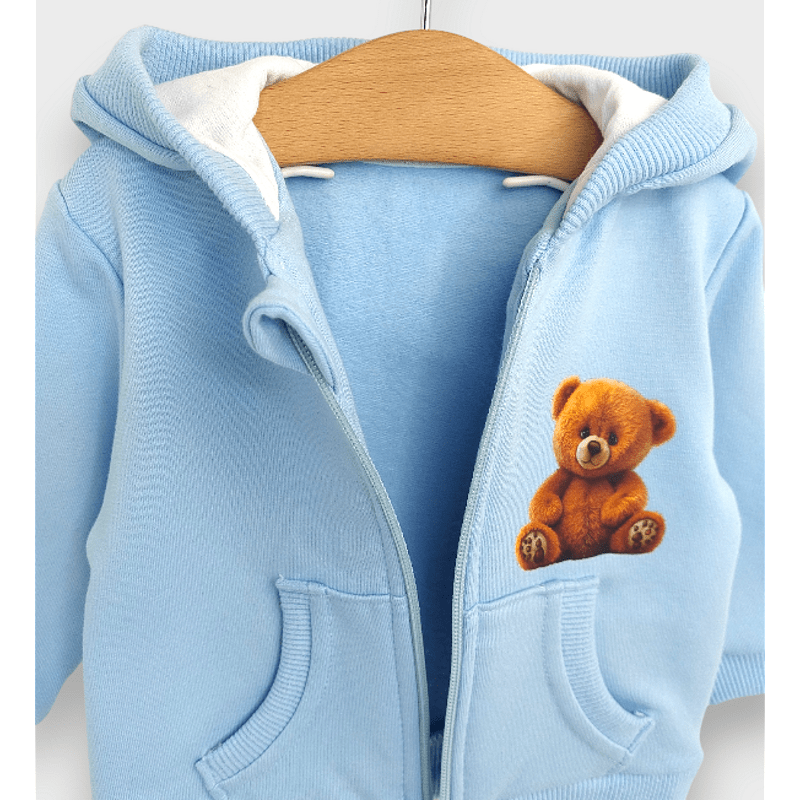 Rainy Детски суитшърт Cute Bear 62-92 см. син