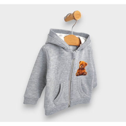Rainy Детски суитшърт Cute Bear 62-92 см. сив
