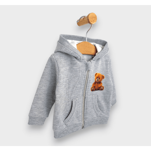 Rainy Детски суитшърт Cute Bear 62-92 см. сив