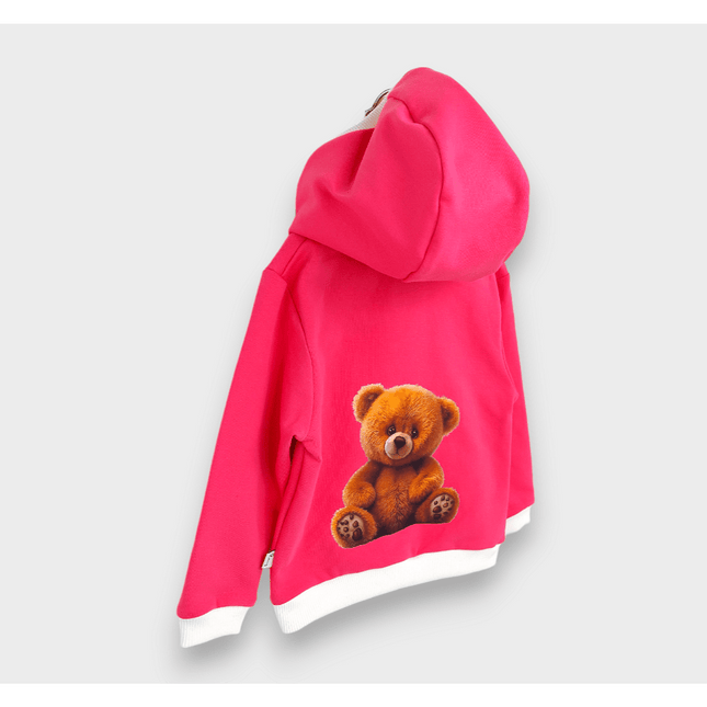 Rainy Детски суитшърт Cute Bear 80-92 см. розов