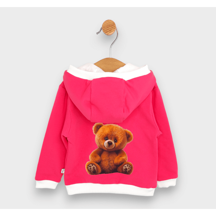Rainy Детски суитшърт Cute Bear 80-92 см. розов