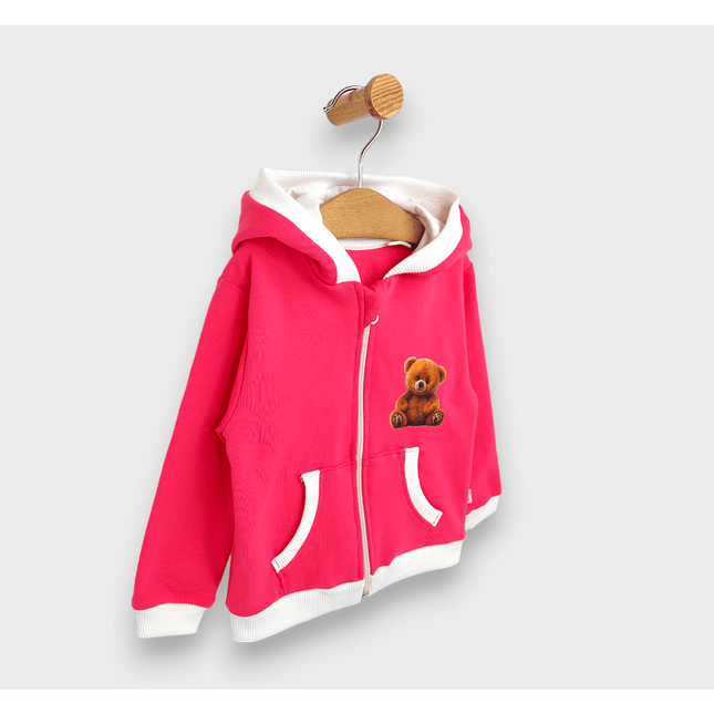 Rainy Детски суитшърт Cute Bear 80-92 см. розов