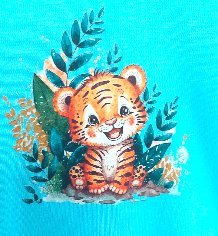 Rainy Детско боди с дълъг ръкав Тигърче 48-80 см.