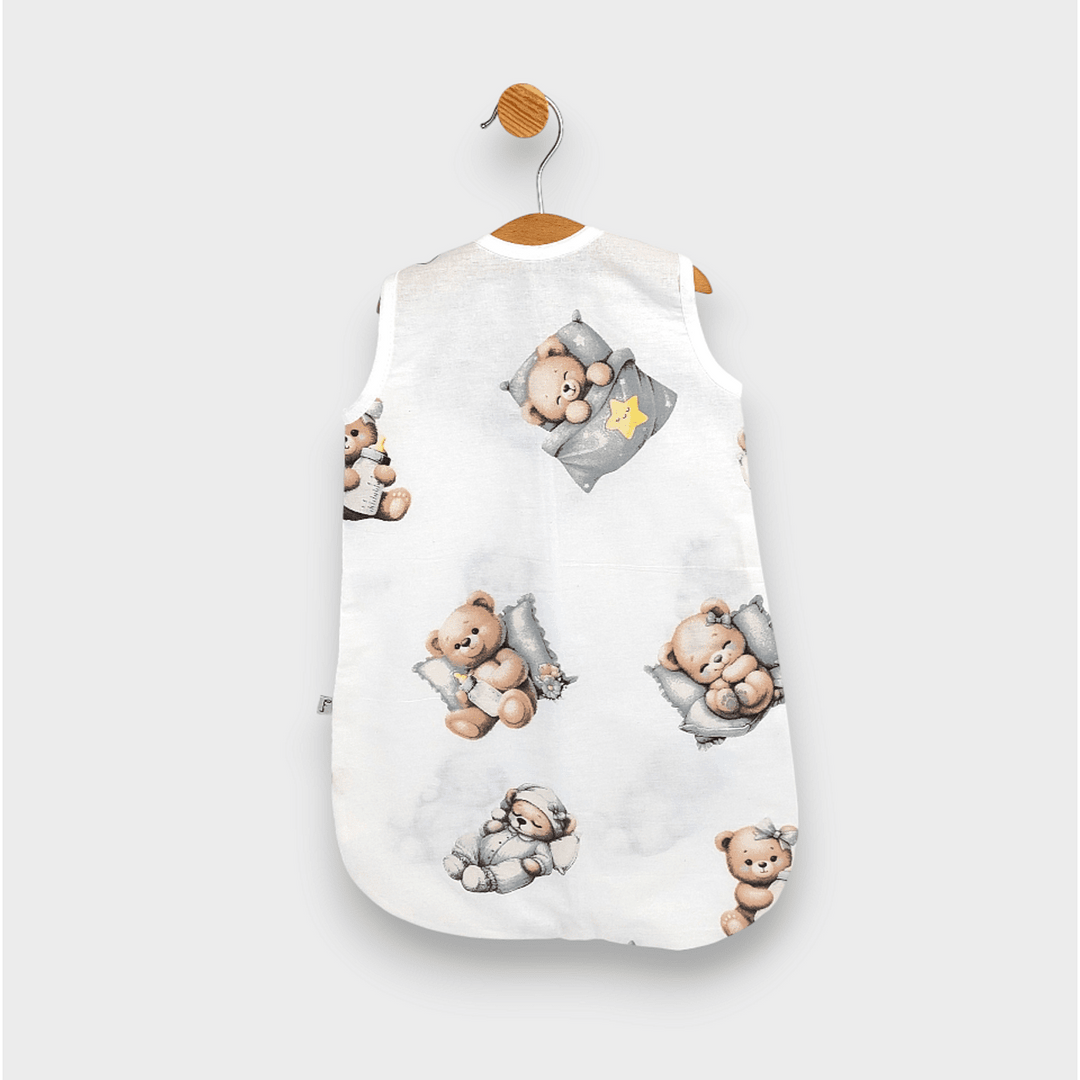 Rainy Детско спално чувалче Класик с цип Мече с шише