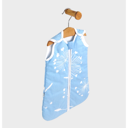 Rainy Детско спално чувалче Класик с цип Сини глухарчета син