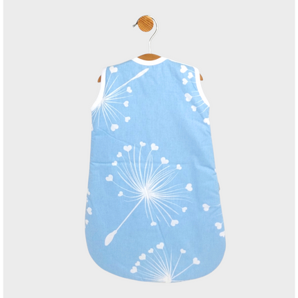 Rainy Детско спално чувалче Класик с цип Сини глухарчета син