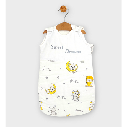 Rainy Детско спално чувалче Sweet Dreams Мече на жълта луна