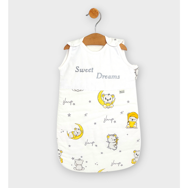 Rainy Детско спално чувалче Sweet Dreams Мече на жълта луна