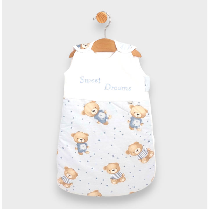 Rainy Детско спално чувалче Sweet Dreams Мече син