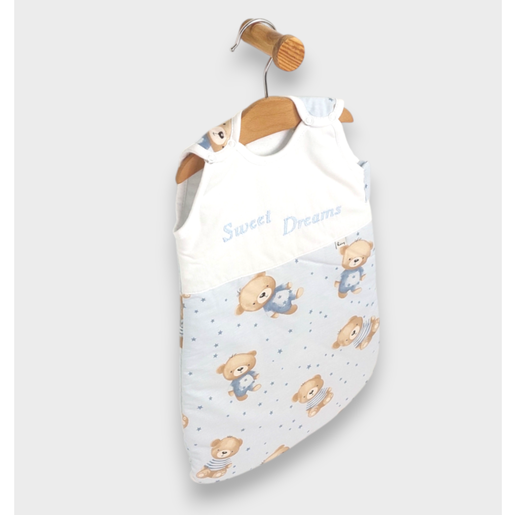Rainy Детско спално чувалче Sweet Dreams Мече син