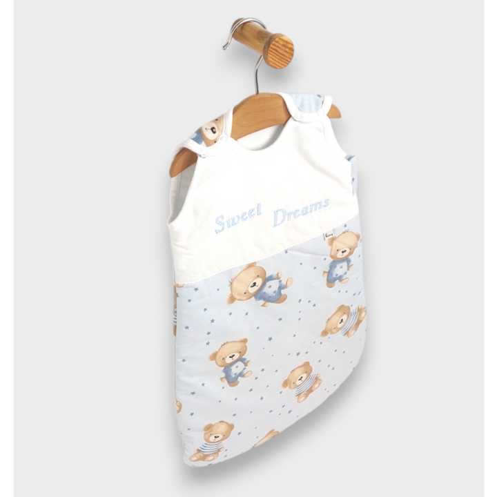 Rainy Детско спално чувалче Sweet Dreams Мече син