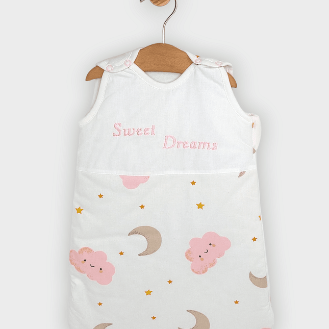 Rainy Детско спално чувалче Sweet Dreams Розови облаци
