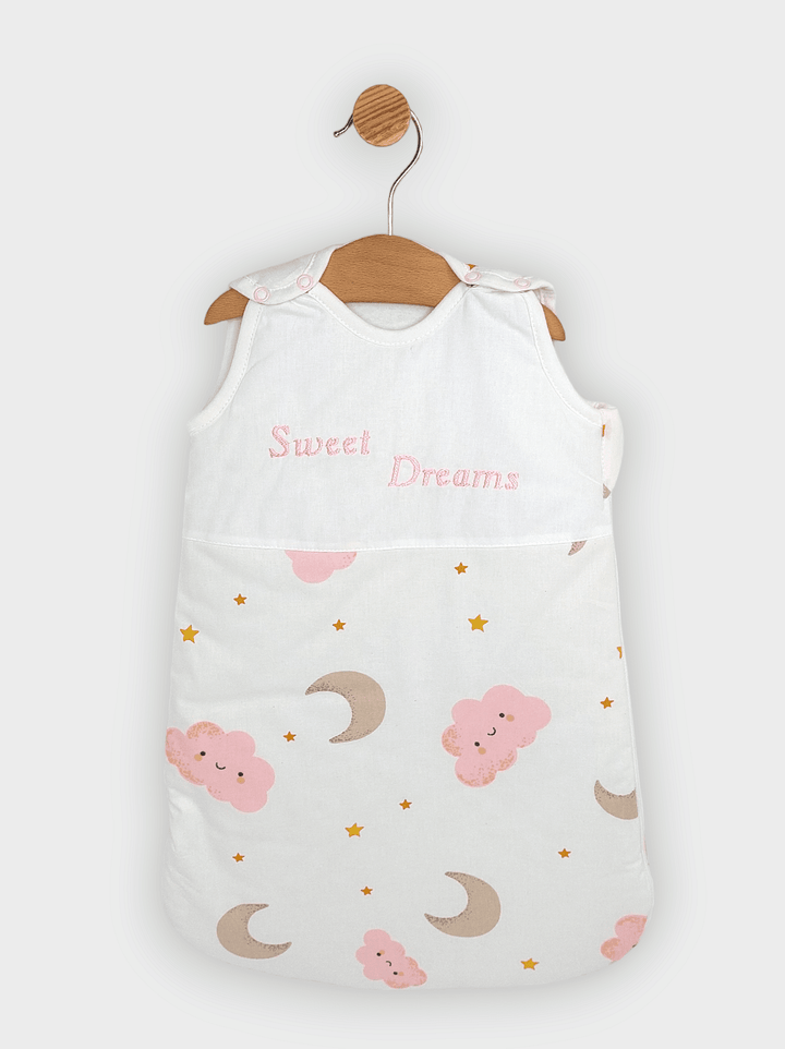 Rainy Детско спално чувалче Sweet Dreams Розови облаци