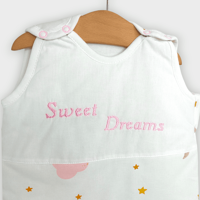 Rainy Детско спално чувалче Sweet Dreams Розови облаци