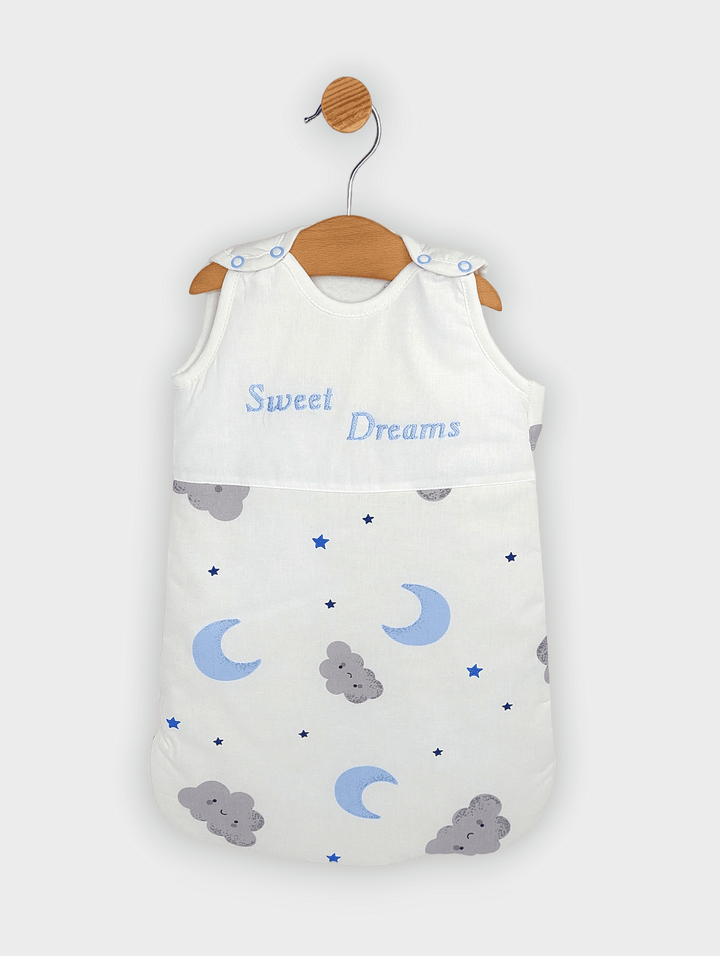 Rainy Детско спално чувалче Sweet Dreams Сиви облаци