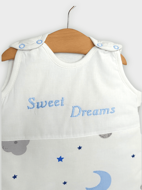 Rainy Детско спално чувалче Sweet Dreams Сиви облаци