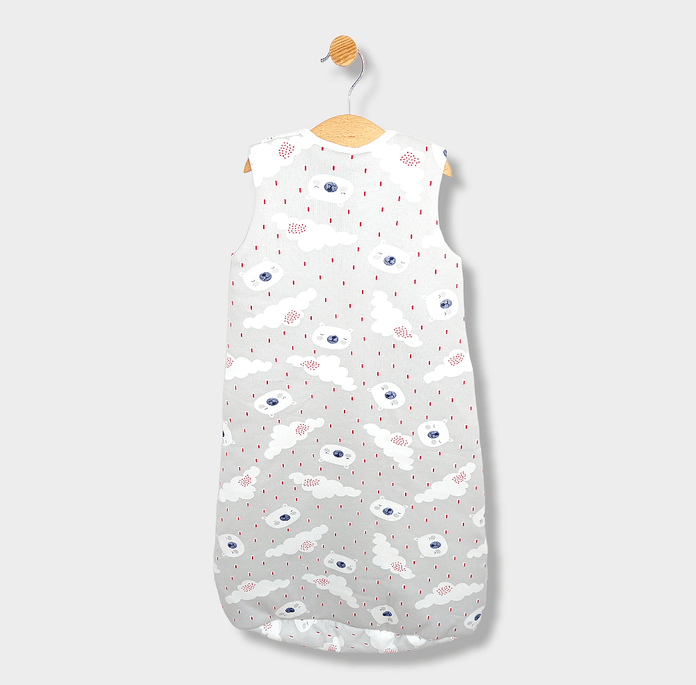 Rainy Детско зимно чувалче за сън с копчета 50-116см Мече и дъжд
