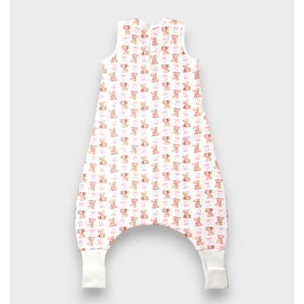 Rainy Гащеризон за сън с крачета Мече с панделка