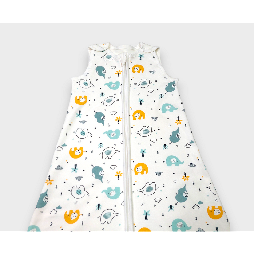 Rainy Гащеризон за сън с крачета Шарени слончета