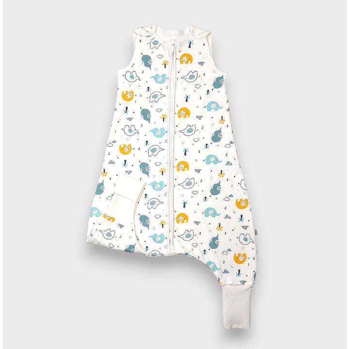 Rainy Гащеризон за сън с крачета Шарени слончета