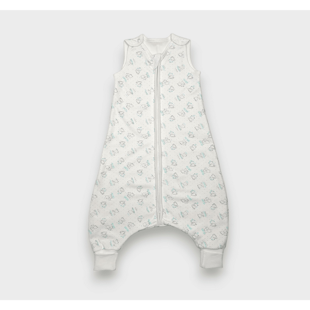 Rainy Гащеризон за сън с крачета Сиви мечета Baby